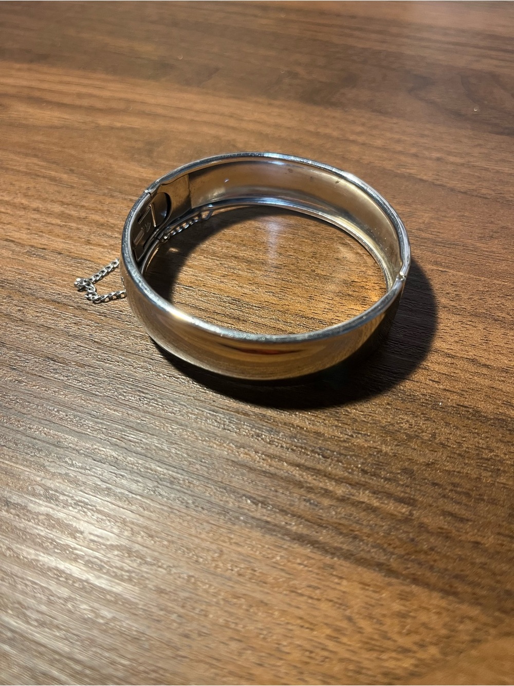 Vintage Signed Coro Silver Bangle